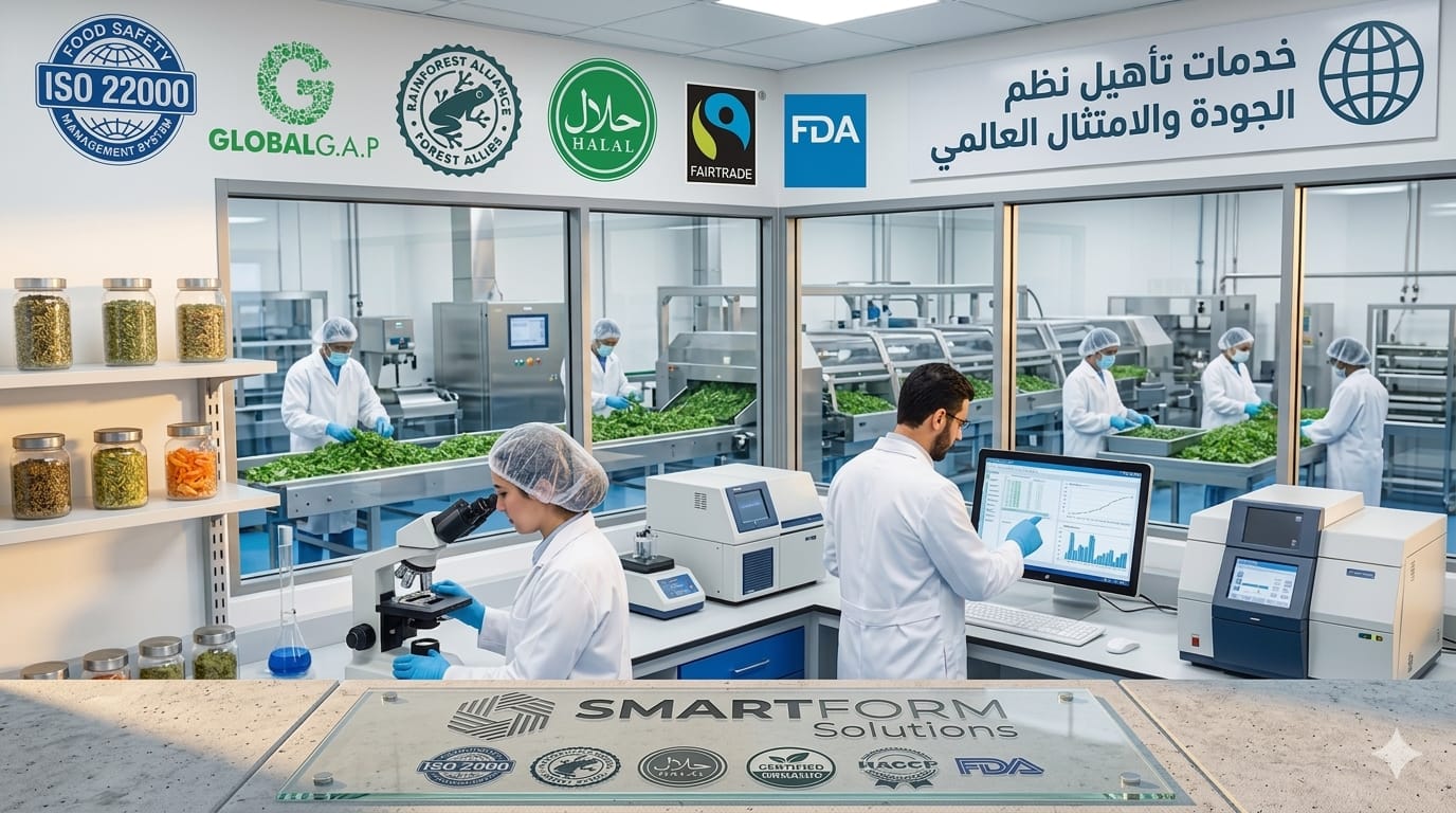 تأهيل نظم الجودة.